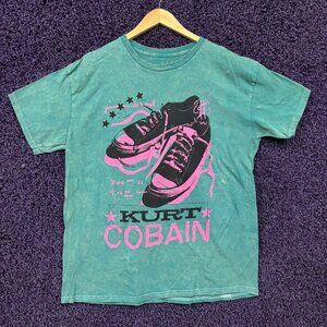 Kurt Cobain Obscene Phone Calls to Myself Grunge T-Shirt Size Large